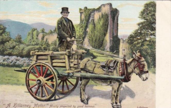 Ireland A Killarney Motor Domkey Cart