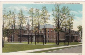 Indiana North Manchester Oakwood Hall Manchester College 1945 Curteich