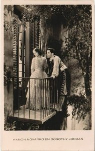 CPA RAMON NOVARRO EN DOROTHY JORDAN FILM STAR (21156)