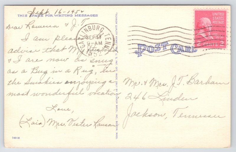 Comics~Linen~Jeanie~I Cleaned Up Enough For A Rice Pudding~Wedding~Rice~PM 1952