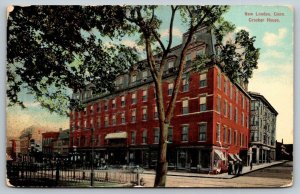 New London  Connecticut  Crocker House  Postcard   1910