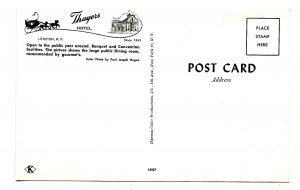 NH - Littleton. Thayer's Hotel Dining Room, 1950's