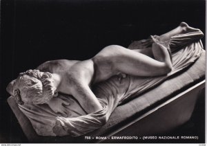 RP; ROMA, Lazio, Italy, 1930-1940s; Ermafrodito, Museo Nazionale Romano