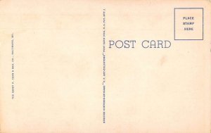 Rehoboth Beach Delaware Helopen Hotel from Du Pont Lake Vintage Postcard AA36146