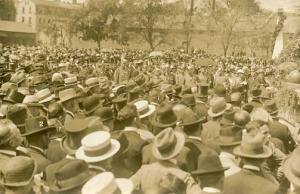 Germany - Weimar. Nazi Rally - RPPC