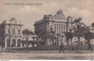 Genova , ITALY, 1900-10s ; Piazza Verdi e Stazione Brignole