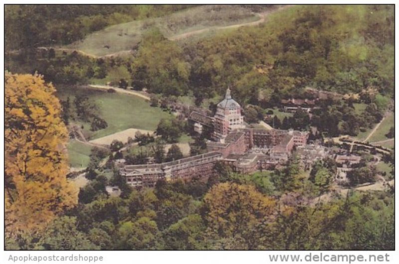 General View Of The Homestead From Little Mountain Virginia Hot Springs Virgi...