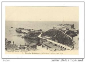 BIARRITZ ; Le Semaphore Et Le Rocher De La Vierge, France, 00-10s