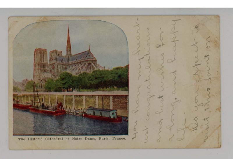 France - Paris. Notre Dame Cathedral