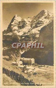 Old Postcard Murren Hotel des Alpes