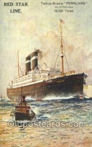 Pennland, Red Star Line Ship Unused 