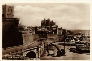 CPA AK Espagne Palma de MALLORCA - Vista desde Santa Catalina (317912)