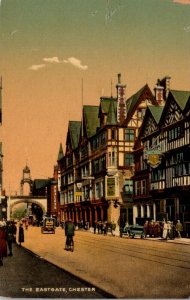 England Chester Scene On The Eastgate