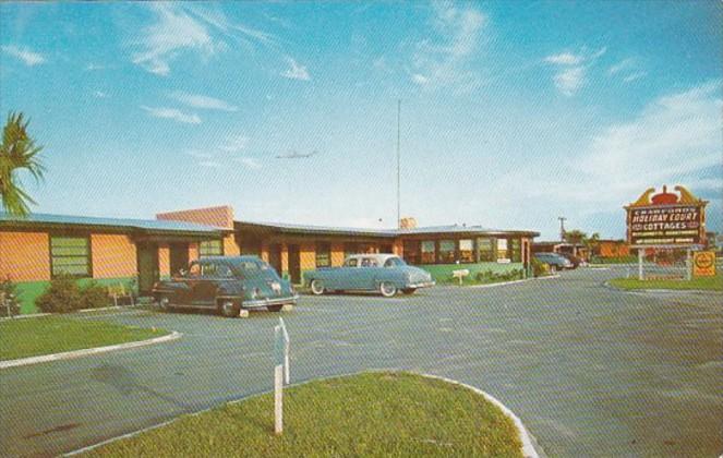 Florida St Augustine Beach Crawford's Holiday Court 1950