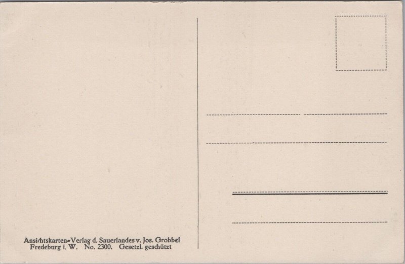 Germany Sauerland Oeventrop Vintage Postcard 04.93 