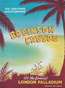 Robinson Crusoe Tommy Cooper Jerry Lee Lewis Theatre Programme