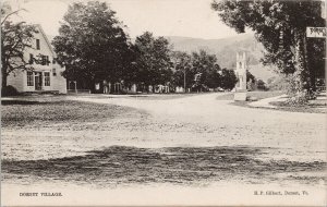 Dorset Vt Vermont Dorset Village c1907 Tuck Postcard E99