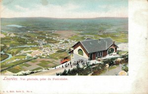 France Lourdes Vue Generale prise du Funiculaire 03.39