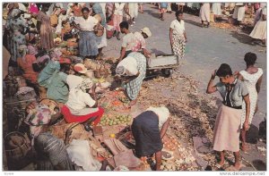Market Scene, Jamaica, West Indies, 40-60s