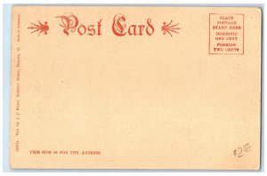 c1905 Col Harris Barricks National Military Home Dayton Ohio OH Postcard