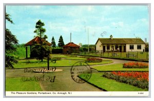 Vintage Postcard NI The Pleasure Gardens Portadown Co. Armagh Northern Ireland