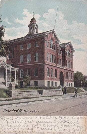 Pennsylvania Bradford High School 1909