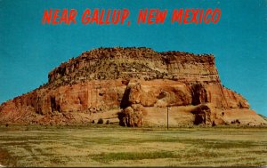 New Mexico Rock Formation Adjacent To U S 66 Near Gallup