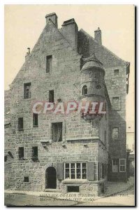 Old Postcard Saint Pol de Leon Finistere House prebendale