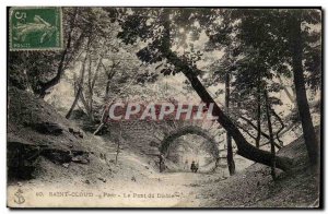 Postcard Old Saint Cloud Park Devil's Bridge