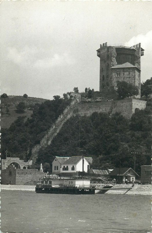 Post card Hungary Visegrad Solomon's Tower historical landmark