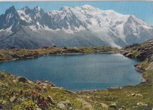 BF19813 chamonix mont blanc le lac des cherys  france front/back image