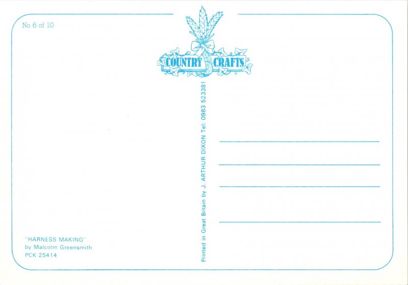 Harness Making,Malsolm Greensmith Painting