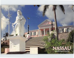 Postcard Government House, Nassau, Bahamas