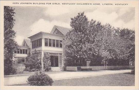 Kentucky Lyndon Keen Johnson Building For Girls Kentucky Childrens Home Artvue