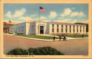 postcard Charleston WV - U.S. Post Office