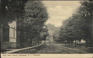 Gowanda NY East Main Street c1905 Postcard