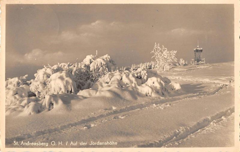 BG36589 st andreasberg o h auf der jordanshohe real photo   germany