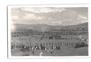 Santa Cruz Xoxocotlan Mexico Vintage RPPC Real Photo Zapotec Ruins Mote Alban