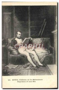 Old Postcard History Napoleon 1st Rueil Malmaison Chateau of Napoleon and his...