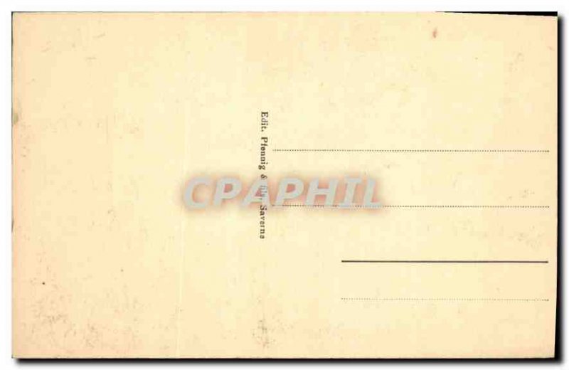 Postcard Old House Old House Saverne Staat