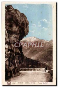 Old Postcard Corsica Corsica Vizzavona pass of