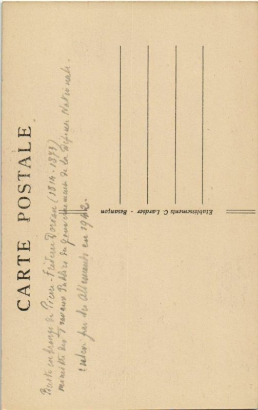 CPA Montbeliard Statue du Colonel Denfert FRANCE (1099187)