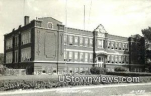 Real Photo - High School, Cameron - Missouri MO  