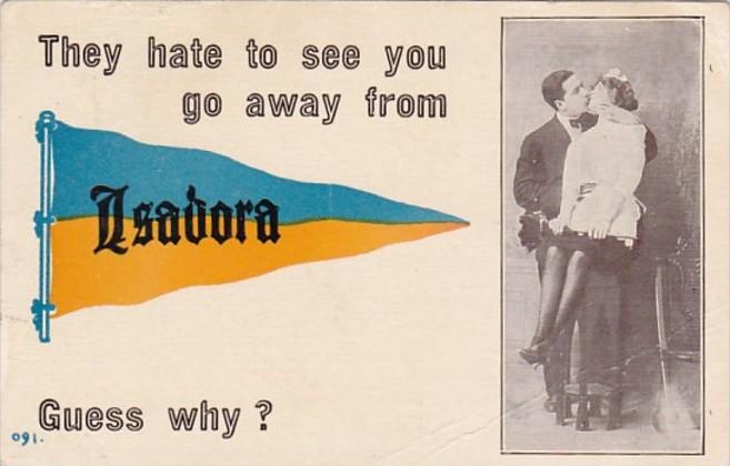 Missouri Isadora 1913 Pennant Series