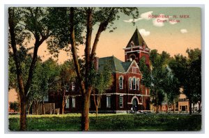 Old Courthouse Building Roswell New Mexico NM UNP Unused DB Postcard V13