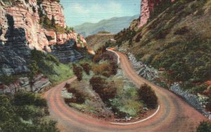 Vintage Postcard Williams Canon Cave of the Winds Tourist Spot Manitou Colorado