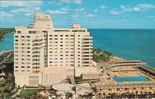 Florida Miami Beach Eden Roc Hotel With Pool 1958