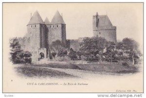 La Porte De Narbonne, Cite De Carcassonne (Aude), France, 1900-1910s