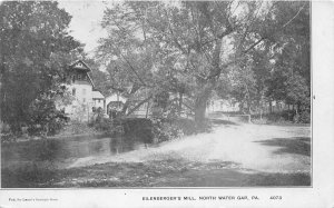 J58/ North Water Gap Pennsylvania Postcard c1910 Eilenberger's Mill 39