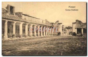 Postcard Ancient Pompeii Term Stabiane